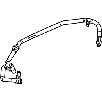 52014728AB Mopar Hose-COOLANT Bottle To Radiator Illustration 1 of 1
