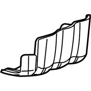 52014725AA Mopar Shield-COOLANT Recovery Bottle Illustration 1 of 1