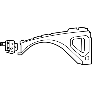 5065504AC Mopar Upper Load Path Beam Illustration 1 of 1