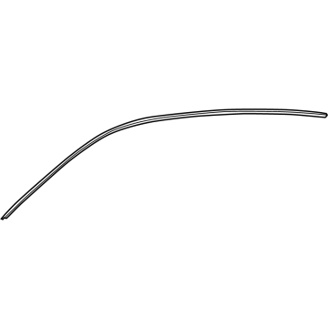 Dodge Charger Daytona Door Seal - 68592105AB