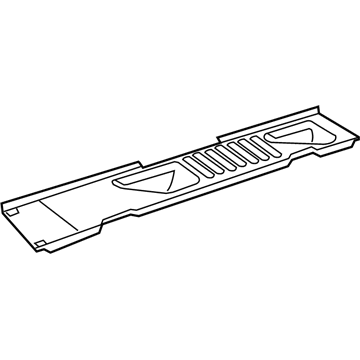 55395321AC Mopar Grille-COWL Panel Illustration 1 of 1