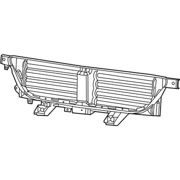 68302653AB Mopar Active Shutter Grille Illustration 1 of 1
