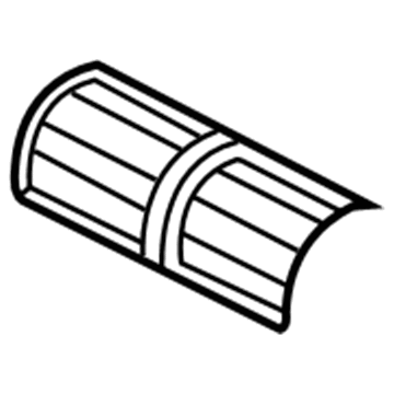 1PB74BD1AA Mopar Air Conditioning & Heater Outlet Illustration 1 of 1