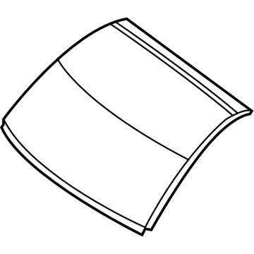 68009718AA Mopar Roof-Roof Illustration 1 of 1