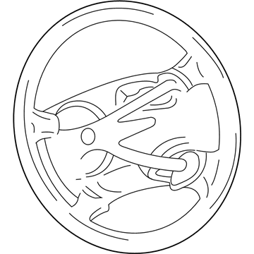 1999 Dodge Ram 3500 Steering Wheel - 5FL421X9AD