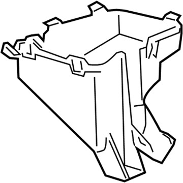 4794076AB Mopar Power Distribution Center Cover Illustration 1 of 1