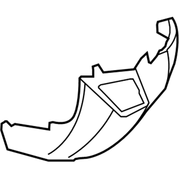 68010396AA Mopar Instrument Panel Cover Illustration 1 of 1