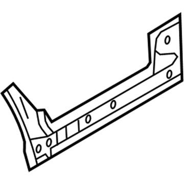 68144995AB Mopar Body Side Sill Illustration 1 of 1