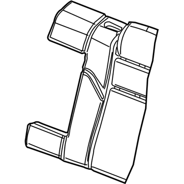 1HL331DVAB Mopar Rear Seat Back Cover Illustration 1 of 1