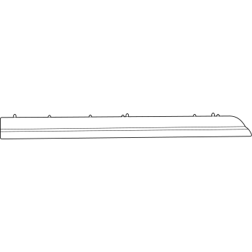 Ram ProMaster EV Door Moldings - 7KS24JXWAB