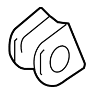 Jeep Grand Cherokee Sway Bar Bushing - 52124302AC