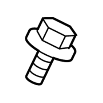6508505AA Mopar Hexagon Head Bolt Illustration 1 of 1