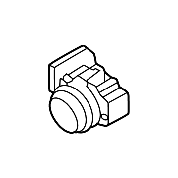 2025 Dodge Hornet Parking Assist Distance Sensor - 7MU02TZZAA