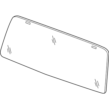 57010062AE Mopar Backlite Illustration 1 of 1