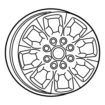 2025 Ram 3500 Spare Wheel - 6MH983Z0AA