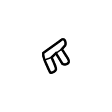 2583377 Mopar RETAINER-Door Lock Cylinder Illustration 1 of 1