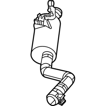 Ram 1500 Muffler - 68268212AF