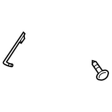 68276194AA Mopar Tube-Pressure Front Illustration 1 of 1