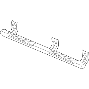 Mopar 68305318AD Side Step 68305318AD Mopar Side Step Illustration 1 of 1