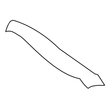 Mopar ZA341J3AA Front Seat Back ZA341J3AA Mopar Front Seat Back Illustration 1 of 1