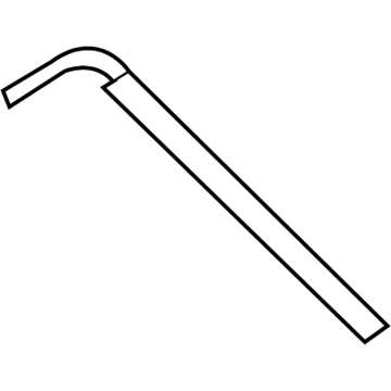 4865577AC Mopar Weatherstrip Retainer Illustration 1 of 1