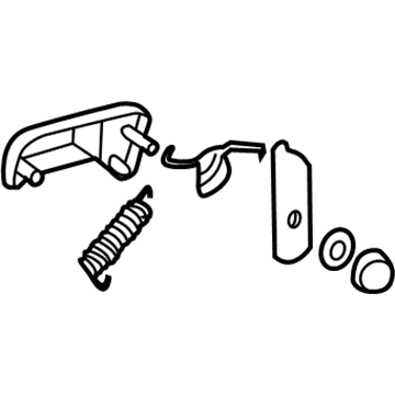 68011006AA Mopar Bracket Illustration 1 of 1