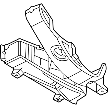 55055784AA Mopar Housing-A/C And Heater Lower Illustration 1 of 1