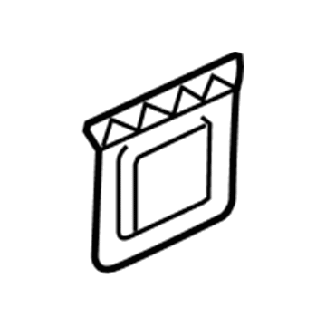 55055580 Mopar Door-A/C And Heater Mode Illustration 1 of 1