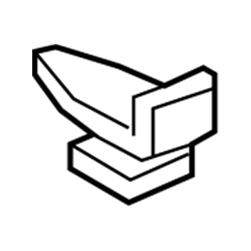 55055587 Mopar Lever-Mode Door Illustration 1 of 1