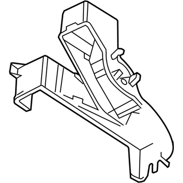 Mopar 55055783AB Housing-A/C And Heater Upper 55055783AB Mopar Housing-A/C And Heater Upper Illustration 1 of 1