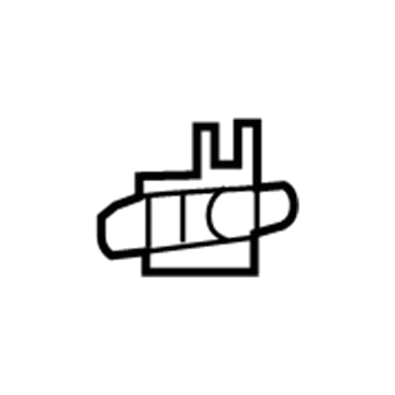 2002 Dodge Ram Van Heater Control Valve - 55055588