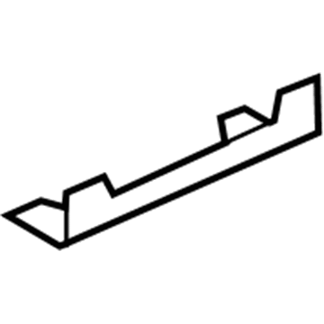 Mopar 5139641AA Seat Bracket 5139641AA Mopar Seat Bracket Illustration 1 of 1