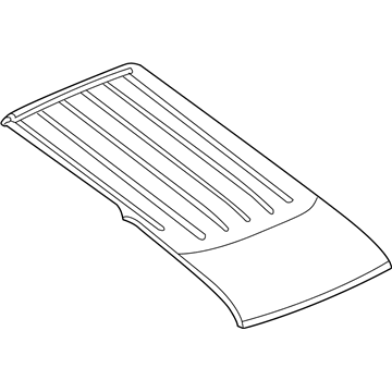 Mopar 55362495AB Roof 55362495AB Mopar Roof Illustration 1 of 1