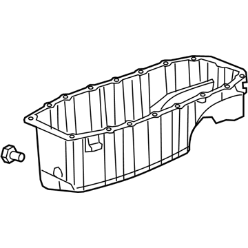 2014 Dodge Dart Oil Pan - 4892916AC