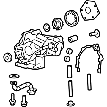 5047363AD Mopar Engine Oil Pump Illustration 1 of 1