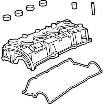 4892927AF Mopar Cylinder Head Cover Illustration 1 of 1