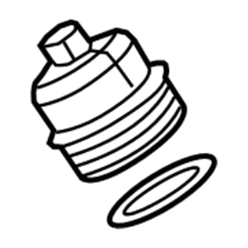 4892850AA Mopar Cap-Oil Filter Housing Illustration 1 of 1