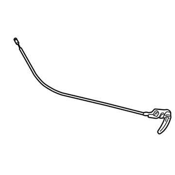 2009 Dodge Sprinter 2500 Hood Cable - 68009853AA