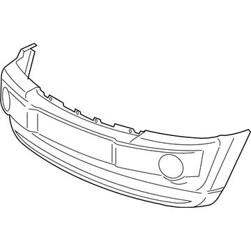 5030977AC Mopar Front Fascia Illustration 1 of 1