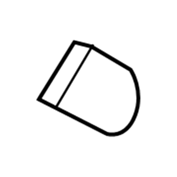 1DQ37DK2AA Mopar Seat Anchor Cover Illustration 1 of 1