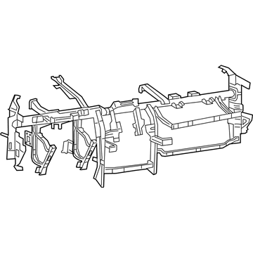 68433102AB Mopar Reinforce-Beam Illustration 1 of 1