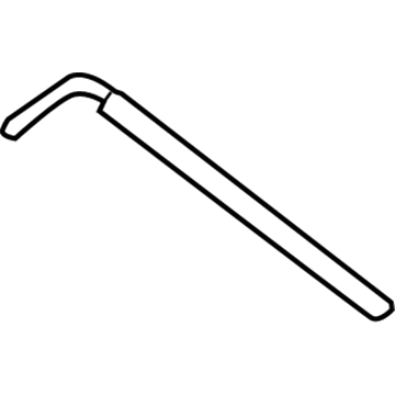 5030176AB Mopar Weatherstrip Retainer Illustration 1 of 1