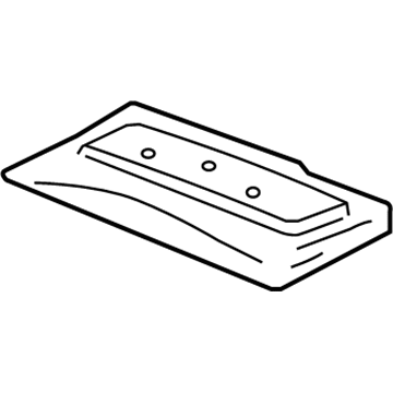 Jeep Liberty License Plate - 55156886AA