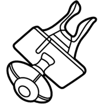 68084182AA Mopar RETAINER-Power Steering Cooler Illustration 1 of 1