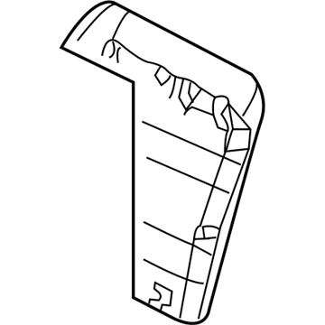 MR792250 Mopar Seat Back Panel Illustration 1 of 1