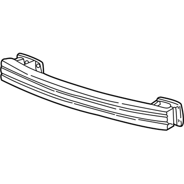 4805066AC Mopar REINFMNT-FASCIA Illustration 1 of 1
