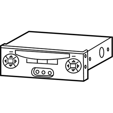 Mopar 56038783AE Dvd Player 56038783AE Mopar Dvd Player Illustration 1 of 1
