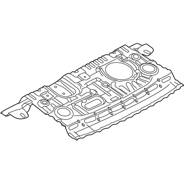 Mopar 68081233AA Shelf Panel 68081233AA Mopar Shelf Panel Illustration 1 of 1