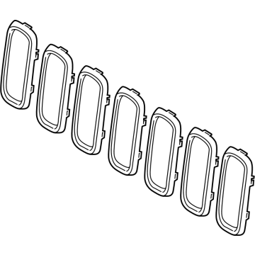 6VM91TZZAA Mopar SURROUND-GRILLE Illustration 1 of 1