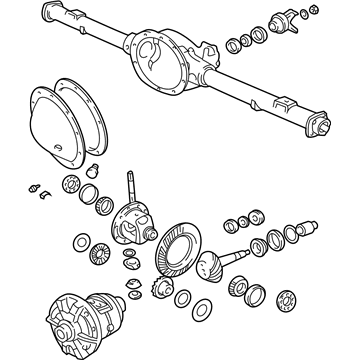Mopar 5015809AA Rear Axle Service 5015809AA Mopar Rear Axle Service Illustration 1 of 1